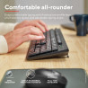 Trust Ody II keyboard Office RF Wireless QWERTY Nordic Black