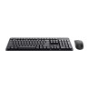 Trust Ody II keyboard Mouse included Office RF Wireless QWERTY Nordic Black