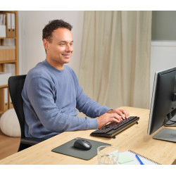 Trust Ody II keyboard Mouse included Office RF Wireless QWERTY Nordic Black
