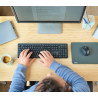 Trust Ody II keyboard Mouse included Office RF Wireless QWERTY Nordic Black