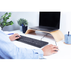 Trust Primo keyboard Medical USB Nordic Black