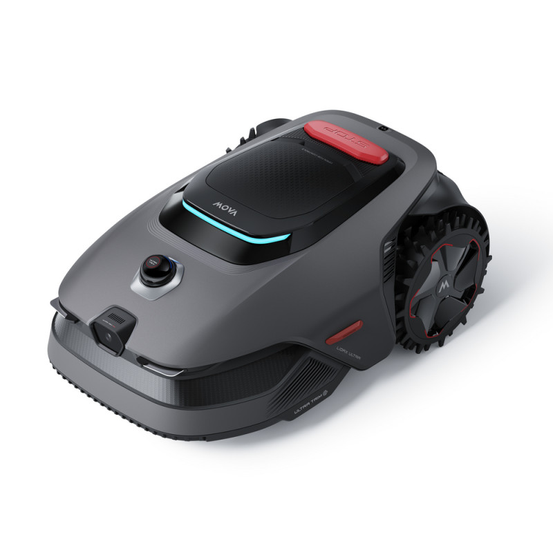 Dreame LiDAX Ultra 1200 Robotinė žoliapjovė Baterija Pilka, Raudona, Juoda