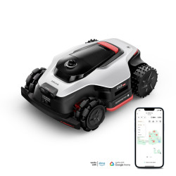 Dreame A3 AWD Pro Robotic lawn mower Battery Black, White