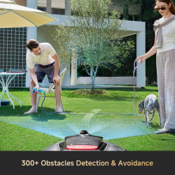 Dreame A3 AWD Pro Robotic lawn mower Battery Black, White