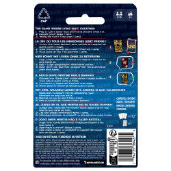 Mattel Games JLH43 stalo žaidimas Liar's UNO Kortų žaidimas Atsikratymas