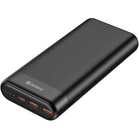 Sandberg 420-62 power bank Lithium-Ion (Li-Ion) 20000 mAh Black