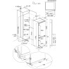 AEG Series 8000 TC8MS182DS Įmontuoti 249 L Balta