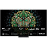 TCL C6K Pro 55C6K Pro 139.7 cm (55") 4K Ultra HD Smart TV Wi-Fi Black 1000 cd/m²