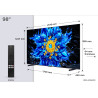 TCL P8L 98P8L televizorius 2,49 m (98") 4K Ultra HD Smart TV „Wi-Fi“ Juoda 1000 cd/m²