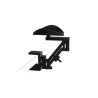 Mousetrapper Armrest - Dynamic Ledge Faux leather Black