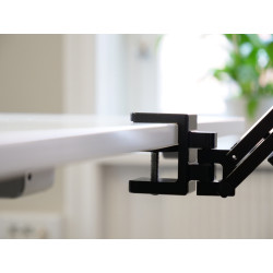 Mousetrapper Armrest - Dynamic Atbraila Dirbtinė oda Juoda