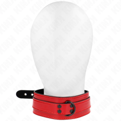 KINK Wine Red Adjustable Collar 37.5-49.5 cm with 5 cm Width