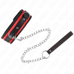 KINK Adjustable Heavy Necklace with Belt Model 2, 36.5-50 cm, 65 cm Leash