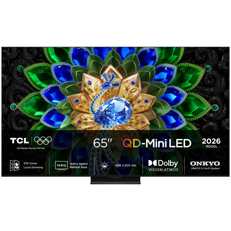 TCL A400 65A400U TV 165.1 cm (65") 4K Ultra HD Smart TV Wi-Fi Black 2500 cd/m²