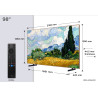 TCL A400 Pro 98A400 Pro 2,49 m (98") 4K Ultra HD Smart TV „Wi-Fi“ Balta 1000 cd/m²