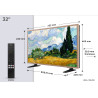 TCL A400 Pro 32A400 Pro 81.3 cm (32") Full HD Smart TV Wi-Fi White