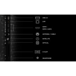 TCL A400 Pro 32A400 Pro 81,3 cm (32") „Full HD“ Smart TV „Wi-Fi“ Balta