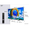 TCL A400 85A400 TV 2.16 m (85") 4K Ultra HD Smart TV Wi-Fi Black 700 cd/m²