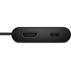 DELL DA225 Wired USB 3.2 Gen 1 (3.1 Gen 1) Type-C Black