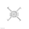 Neomounts CL25-530WH1 project mount White