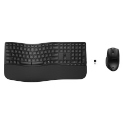 HP 685 Comfort Dual-Mode Keyboard and Mouse Combo klaviatūra Pelė įskaityta Biuras RD belaidis ryšys + „Bluetooth“ Juoda