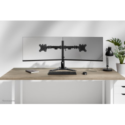 Neomounts DS45-600BL2 monitoriaus laikiklis arba stovas 81,3 cm (32") Stalas Juoda