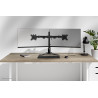 Neomounts DS45-600BL2 monitor mount / stand 81.3 cm (32") Desk Black