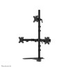 Neomounts DS45-600BL2-1 monitoriaus laikiklis arba stovas 81,3 cm (32") Stalas Juoda