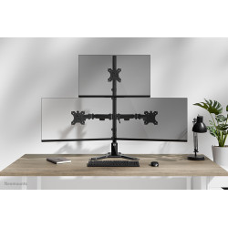 Neomounts DS45-600BL2-1 monitor mount / stand 81.3 cm (32") Desk Black