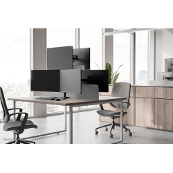 Neomounts DS45-600BL2-1 monitoriaus laikiklis arba stovas 81,3 cm (32") Stalas Juoda
