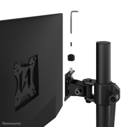 Neomounts DS45-600BL2V monitor mount / stand 81.3 cm (32") Desk Black