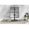 Neomounts DS45-600BL2V monitoriaus laikiklis arba stovas 81,3 cm (32") Stalas Juoda