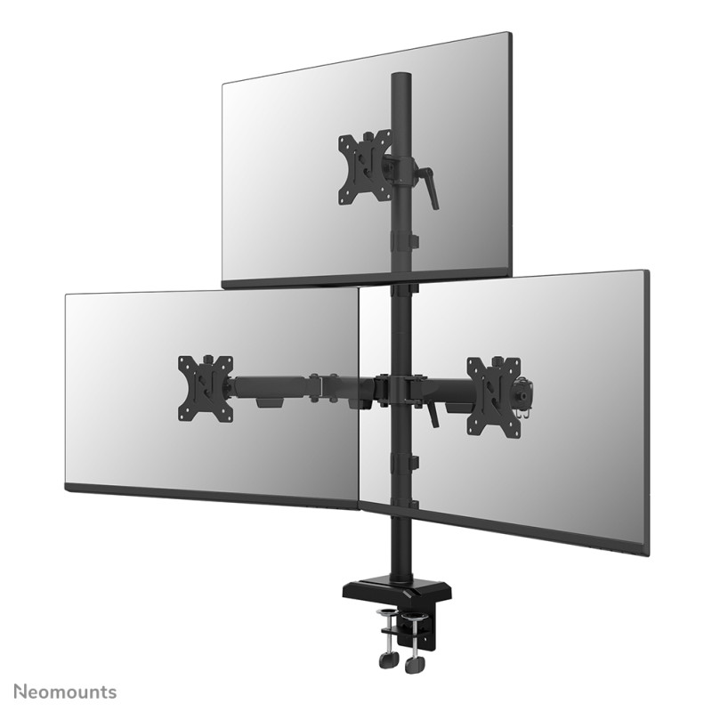 Neomounts DS60-600BL2-1 monitor mount / stand 81.3 cm (32") Desk Black