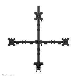 Neomounts DS60-600BL2-1 monitoriaus laikiklis arba stovas 81,3 cm (32") Stalas Juoda
