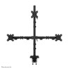 Neomounts DS60-600BL2-1 monitor mount / stand 81.3 cm (32") Desk Black