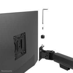 Neomounts DS60-600BL2-1 monitoriaus laikiklis arba stovas 81,3 cm (32") Stalas Juoda