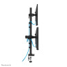 Neomounts DS60-600BL2-1 monitoriaus laikiklis arba stovas 81,3 cm (32") Stalas Juoda