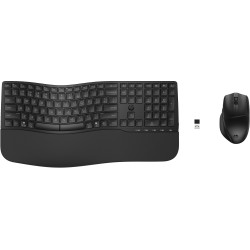 HP 685 Comfort Dual-Mode Keyboard and Mouse Combo klaviatūra Pelė įskaityta Biuras RD belaidis ryšys + „Bluetooth“ Juoda