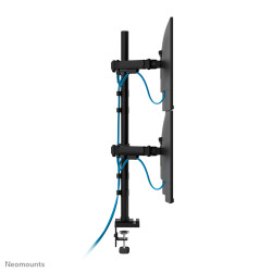 Neomounts DS60-600BL2-2 monitor mount / stand 81.3 cm (32") Desk Black