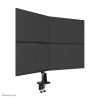 Neomounts DS60-600BL2-2 monitoriaus laikiklis arba stovas 81,3 cm (32") Stalas Juoda