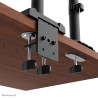 Neomounts DS60-600BL2-2 monitoriaus laikiklis arba stovas 81,3 cm (32") Stalas Juoda