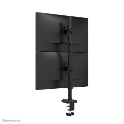 Neomounts DS60-600BL2V monitoriaus laikiklis arba stovas 81,3 cm (32") Stalas Juoda