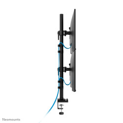 Neomounts DS60-600BL2V monitor mount / stand 81.3 cm (32") Desk Black