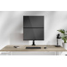 Neomounts DS60-600BL2V monitoriaus laikiklis arba stovas 81,3 cm (32") Stalas Juoda