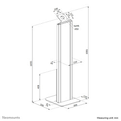 Neomounts FL15-628BL1 tablet spare part/accessory Tablet stand