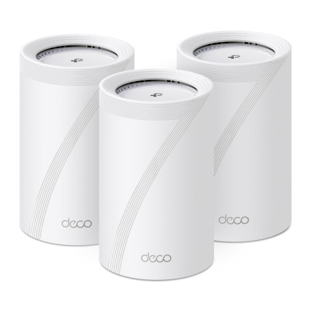 TP-Link Deco BE68 (3-pack) Tri-band (2.4 GHz / 5 GHz / 6 GHz) Wi-Fi 7 (802.11be) White Internal