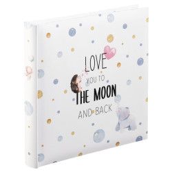 Hama To The Moon nuotraukų albumas Multi spalvos 100 lapai 10 x 15 cm Knyginis įrišimas