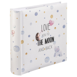 Hama To The Moon nuotraukų albumas Multi spalvos 200 lapai 10 x 15 cm