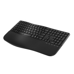 HP 685 Comfort Dual-Mode Keyboard klaviatūra Biuras RD belaidis ryšys + „Bluetooth“ Juoda
