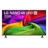 LG NANO 4K UHD AI 55NU800B6LA 139,7 cm (55") 4K Ultra HD Smart TV „Wi-Fi“ Juoda
